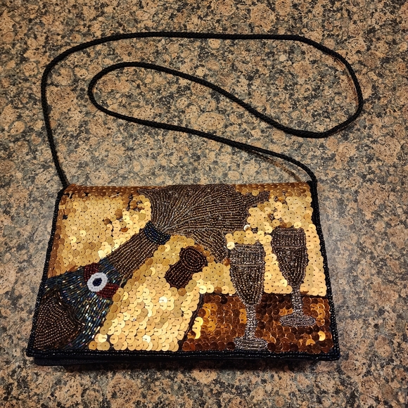 Handbags - Unbranded Satin/Sequined Handbag